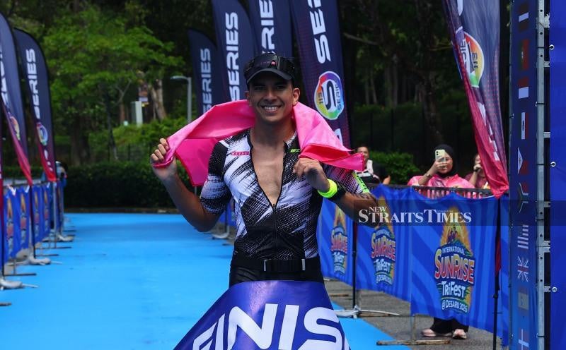 The Saddiq-Bella effect: Even a triathlon turns into a family storyline