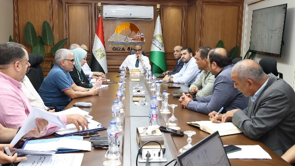 محافظ الجيزة يتابع أعمال تطوير محيط محور عمرو بن العاص بقطاع كفر طهرمس حتى الطريق الدائري