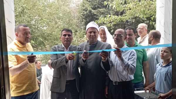 محافظ بني سويف ينيب رئيس مركز ناصر في افتتاح مسجد عبد الحميد مهران ببني عدي