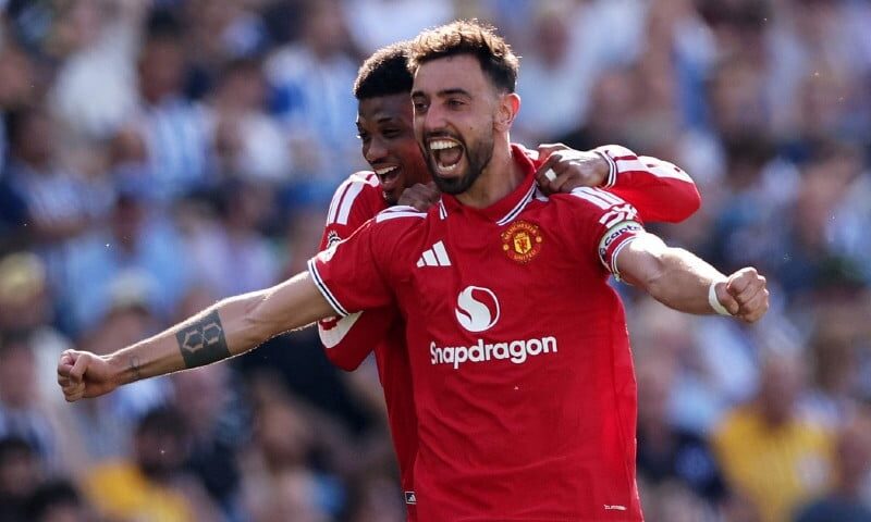 Man Utd’s Fernandes sets new outright Premier League assist record