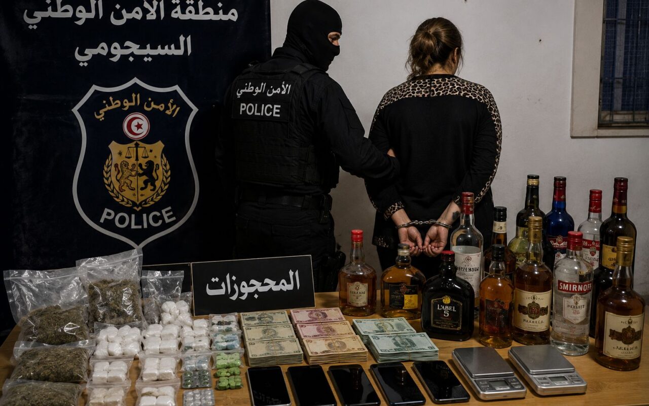 حي هلال: الإطاحة ب  “ثعلوبة”.. بارونة ترويج المخدرات والخمور خلسة