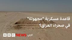 ما قصة القاعدة العسكرية “المجهولة” في صحراء العراق؟