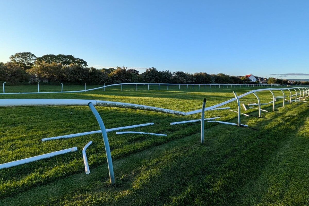 Redcar Racecourse: Vandals break in to Yorkshire racecourse, steal ‘vital’ vehicle and damage track