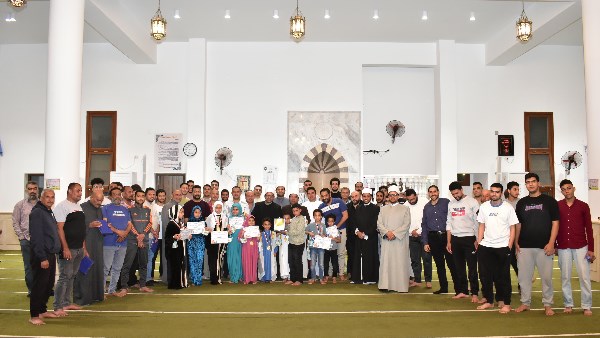 تكريم حفظة القرآن الكريم في مسجد الرضوان بالعلمين الجديدة| صور