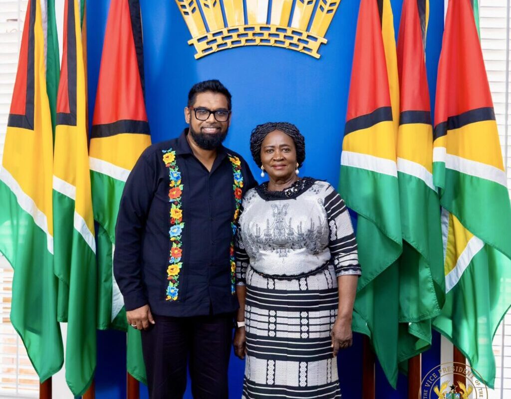 Vice President Jane Naana Opoku-Agyemang joins Guyana Independence celebrations