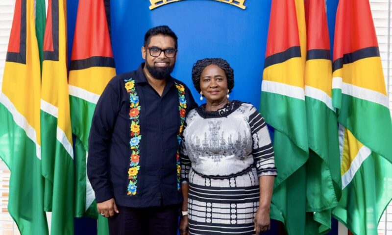 Vice President Jane Naana Opoku-Agyemang joins Guyana Independence celebrations