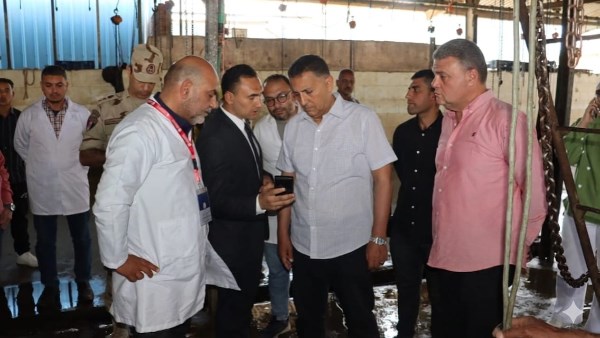 محافظ القليوبية يتفقد مجزر “شبرا شهاب” بالقناطر الخيرية للاطمئنان على جاهزيته لاستقبال الأضاحي