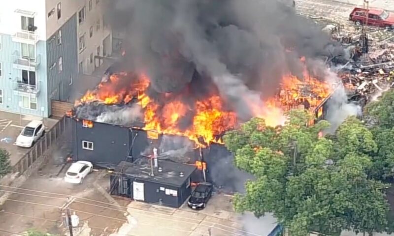 Texas fire official confirms fatalities, injuries in a huge blaze at residential building