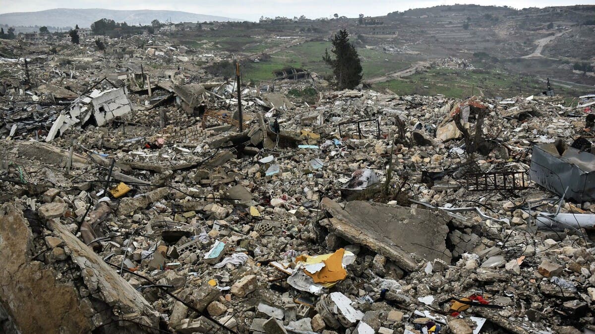 إسرائيل محت بلدات عن الخارطة جنوب لبنان.. صور أقمار توثق