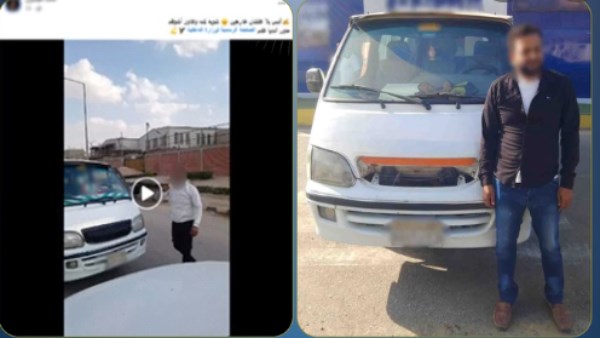 ضبط سائق ميكروباص سار عكس الاتجاه بالشرقية بعد تداول فيديو الواقعة