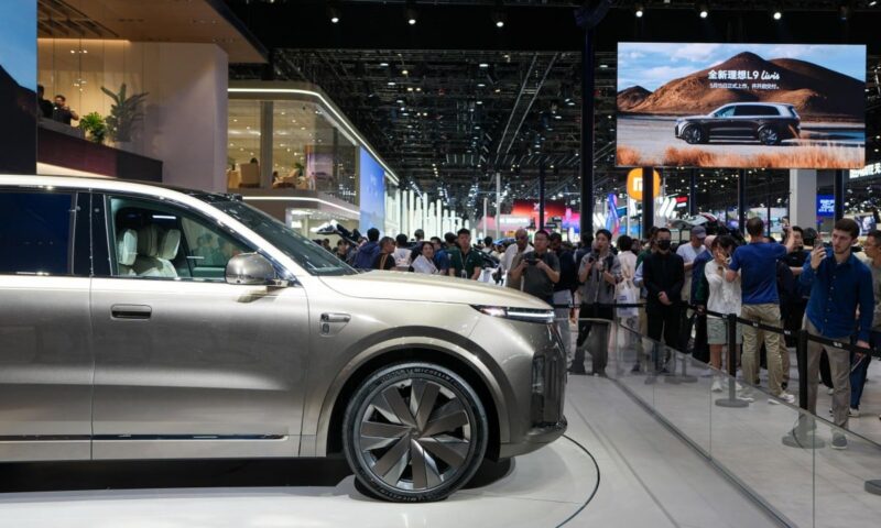 China unveils auto industry blueprint to set EV, AI vehicle and semiconductor standards