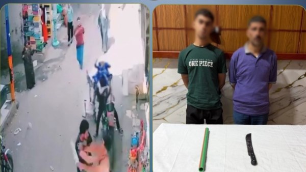 ملابسات فيديو اعتداء طالب ووالده على عامل بالشرقية