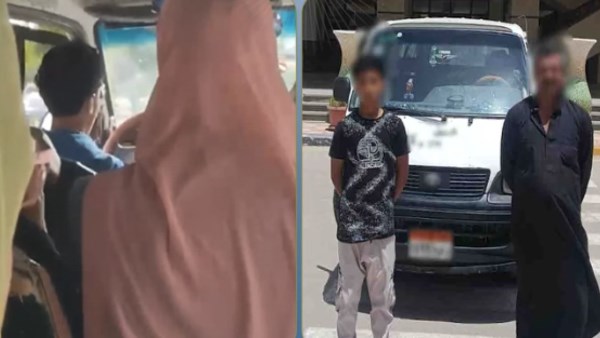 طفل يقود ميكروباص بالشرقية.. ضبط السيارة والسائق ووالد الصبي بعد تداول الفيديو