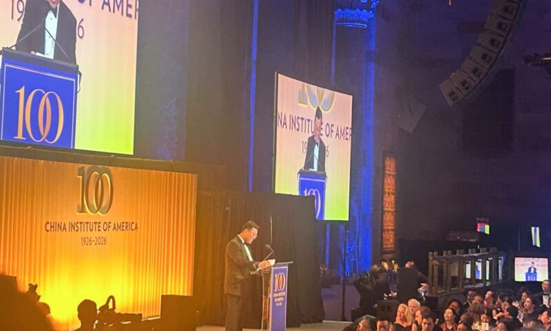 China, US at ‘historical crossroads’ Beijing’s envoy tells New York gala event