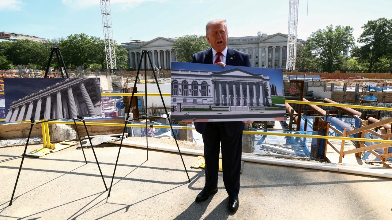 US Justice Department seeks to lift injunction on Trump’s ballroom project after shooting