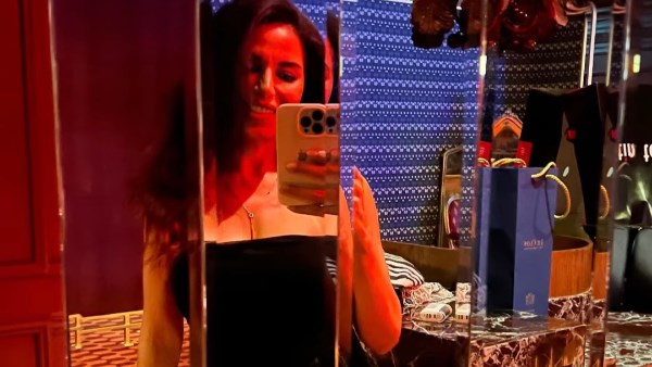 بفستان مجسم ..ظهور لافت لـ نسرين أمين عبر إنستجرام