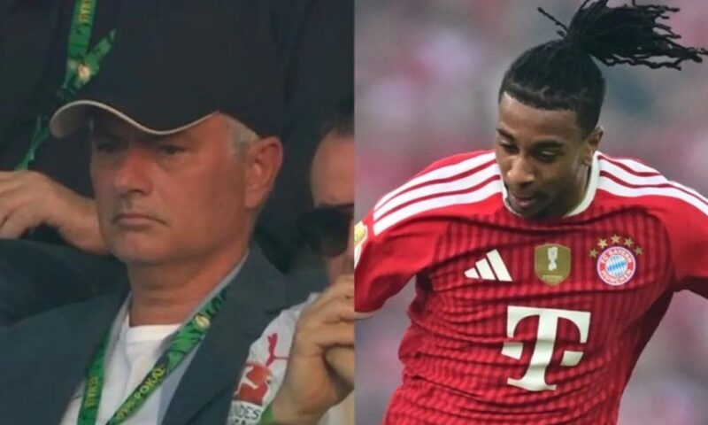 ليس أوليسي.. الكشف عن سبب تواجد مورينيو في مباراة بايرن