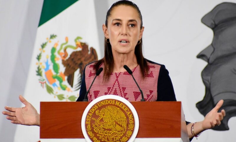 Mexico’s president sees ‘no issue’ with her country hosting Iran’s Fifa World Cup team