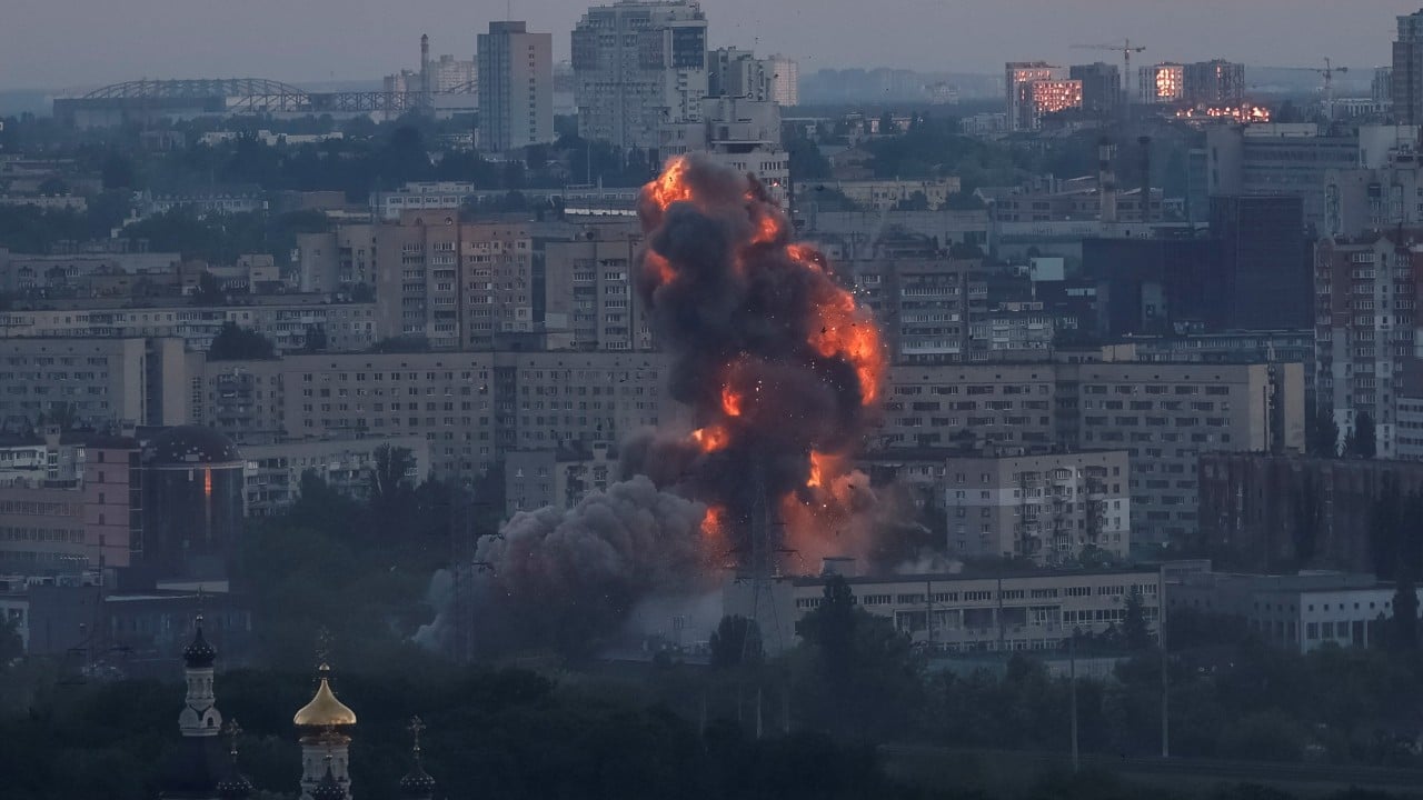 Russian missiles pummel Kyiv in retaliation for dorm attack that killed 18