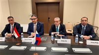 وزير التموين يعقد جلسة مباحثات موسعة مع وزيرة الزراعة الروسية في ختام المنتدى الدولي الخامس للحبوب بمدينة سوتشي