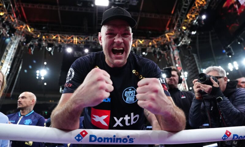 Tyson Fury announces August return to the ring in Dublin