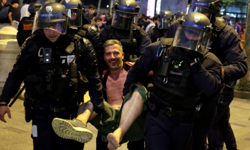 French police arrest 780 after violent Paris Saint-Germain celebrations