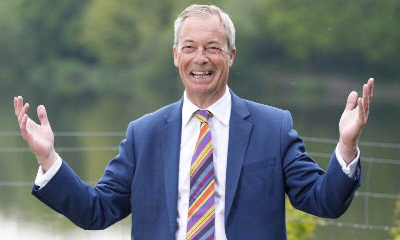 Farage and Lowe feud over Musk’s support as Makerfield contest looms