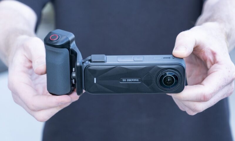 I tried my favorite 360 action camera as a point-and-shoot with this grip accessory — here’s what I learned