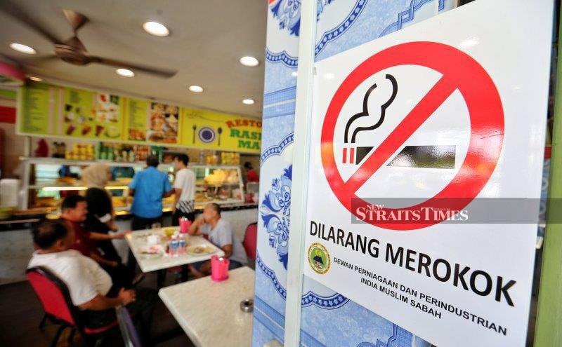 Kelantan Health Dept issues 85 notices for failing to display no-smoking signs