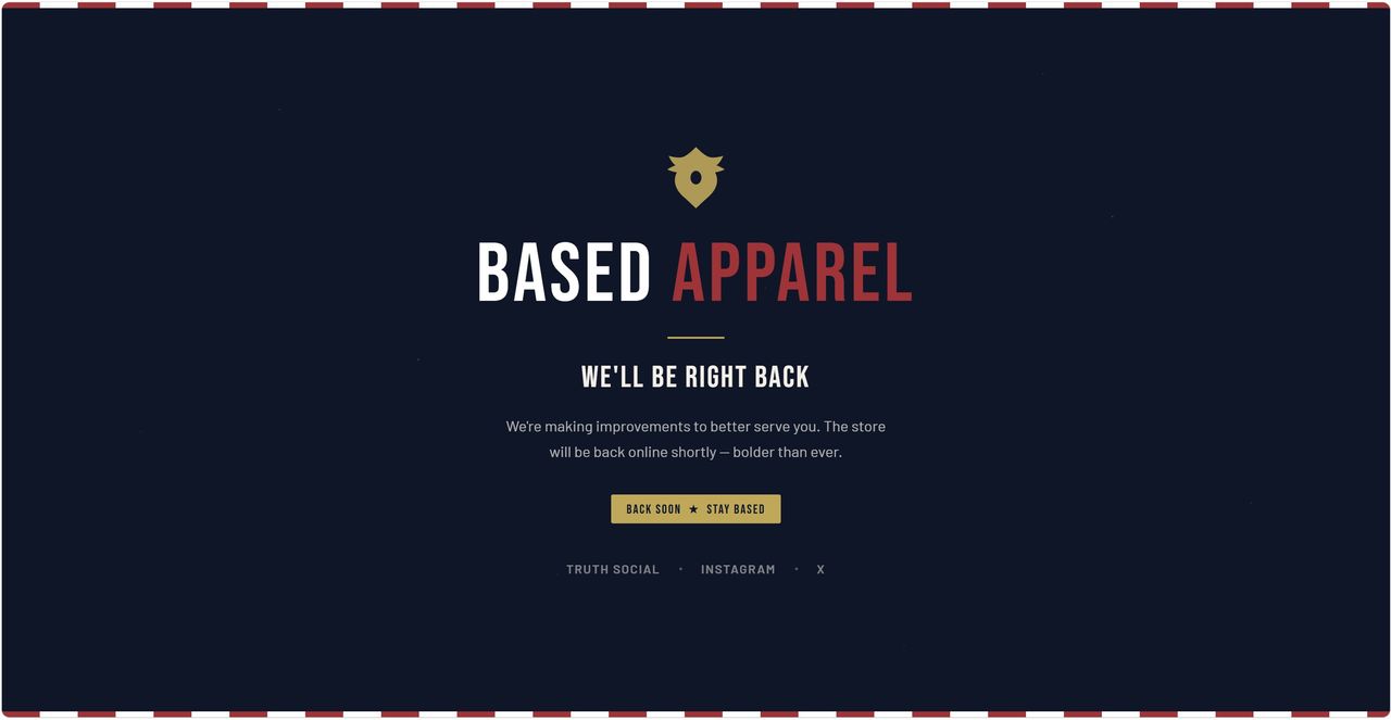 Kash Patel’s ‘BasedApparel’ website is apparently hosting ClickFix malware