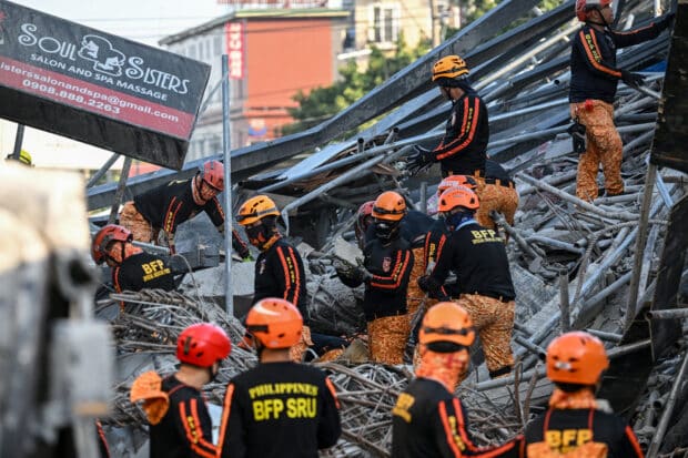Building collapse in Angeles City: Rescuers search for 20 missing