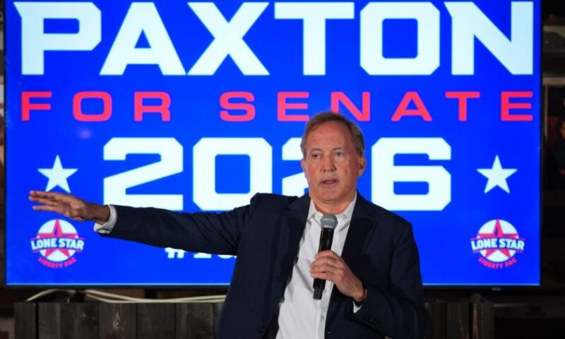 Kalshi puts Paxton odds in Texas GOP primary at 95 percent