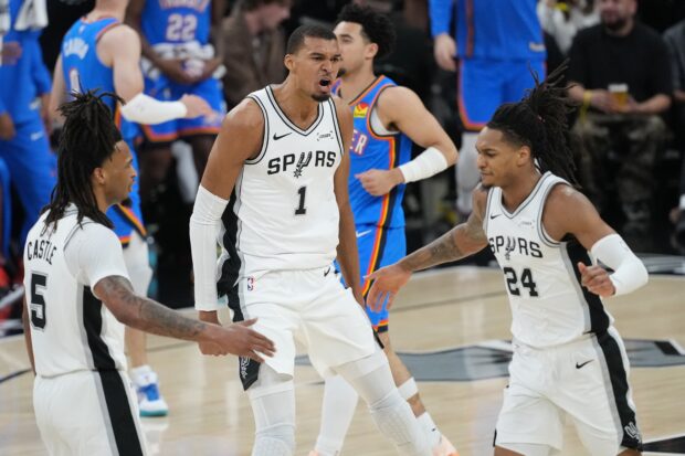 NBA scores today: Spurs vs Thunder – West finals Game 4