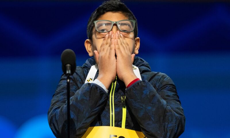 How one 14-year-old is training like an Olympian to win the National Spelling Bee