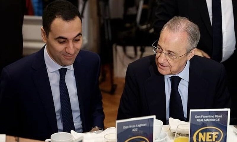 بيريز يشيد بمستشاره المغربي الغراري
