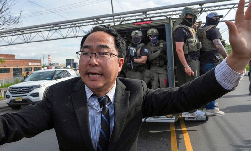 New Jersey senator dares DHS to pepper-spray him again as Mullin slams ‘political theater’