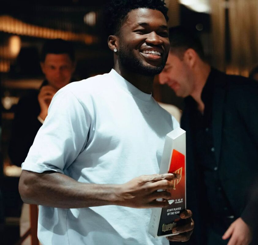 Christopher Bonsu Baah win Staff Player of the Year award in debut season with Al Qadsiah