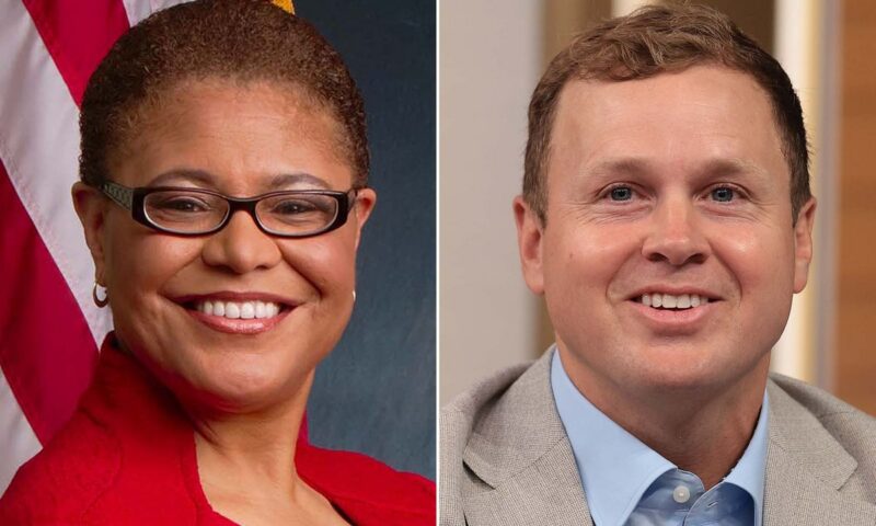 Karen Bass brushes off Spencer Pratt as LA mayor battle heats up