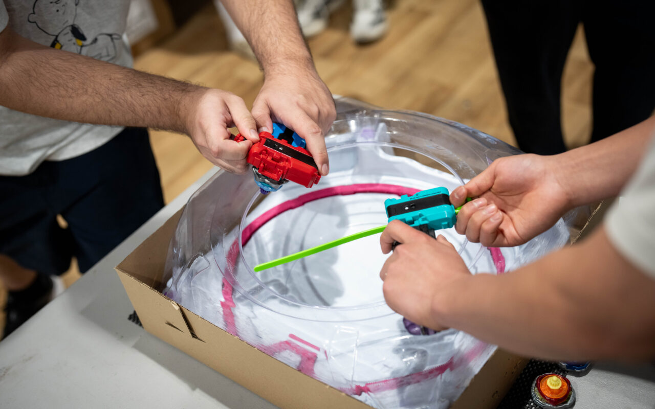 ‘Letting it rip’: Beyblade fanatics are giving childhood craze another spin