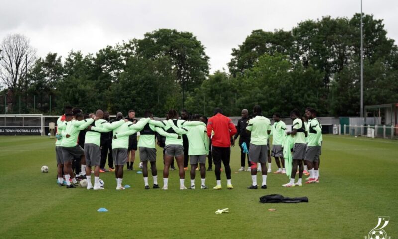 Black Stars open camp in Wales ahead of World Cup friendly