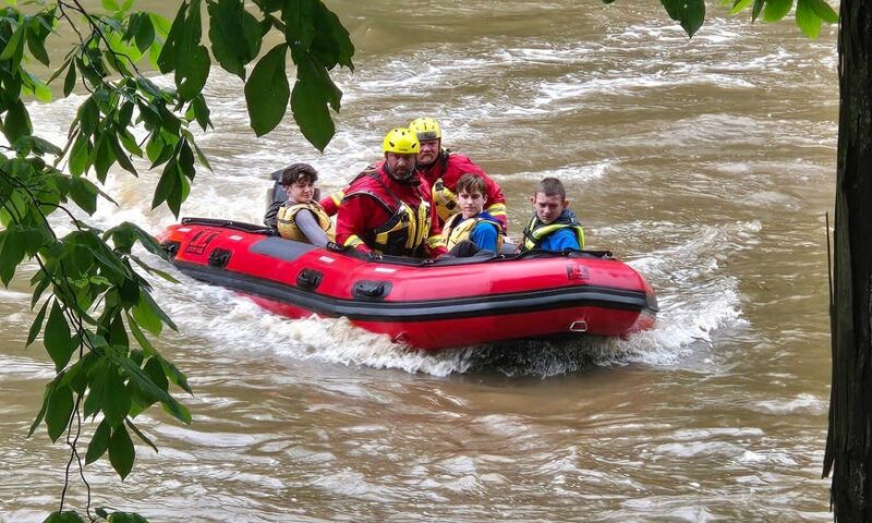 28 Boy Scouts rescued from fast-moving floodwaters during river trip in West Virginia