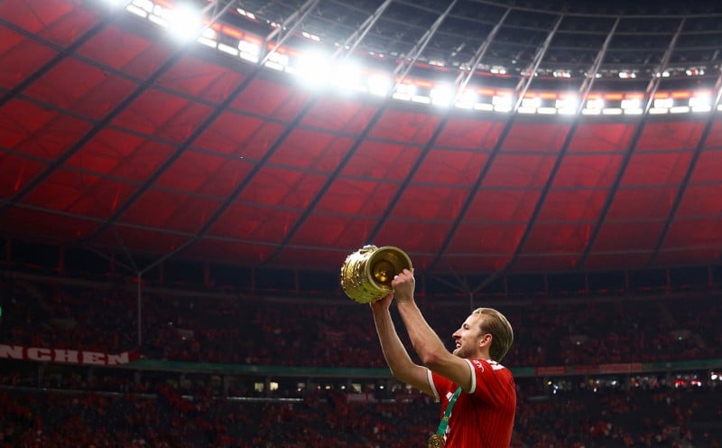 Bayern salute ‘best transfer ever’ Kane after 21st German Cup triumph