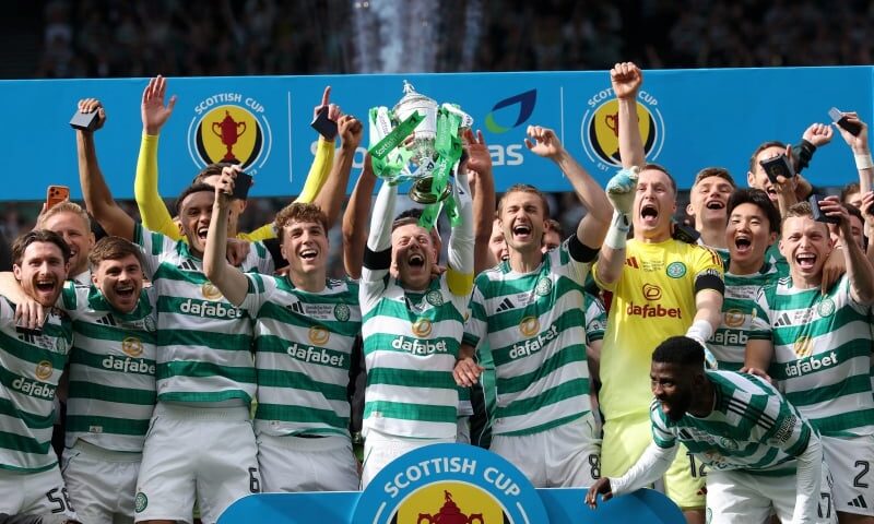 Celtic win Scottish Cup to clinch double triumph