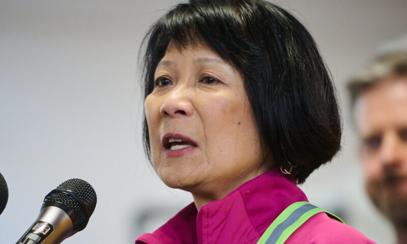 Incumbent Toronto Mayor Olivia Chow launching re-election bid