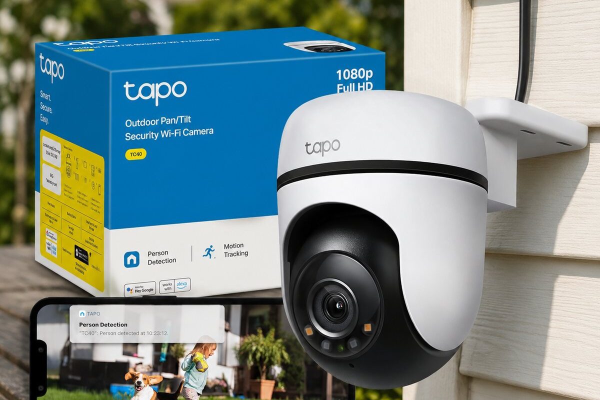 Tapo TC40 security camera with 360-degree tracking is gaining Amazon attention (aff)