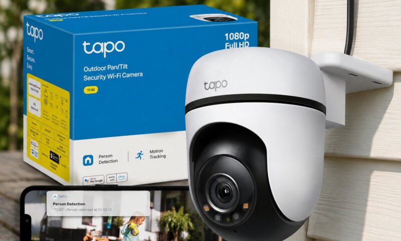Tapo TC40 security camera with 360-degree tracking is gaining Amazon attention (aff)
