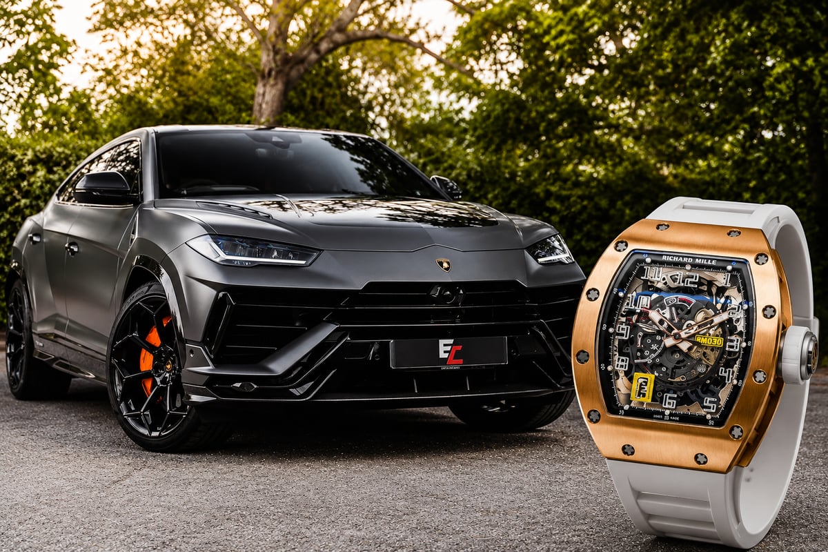 Win a Lamborghini Urus, Richard Mille watch, and £25k cash in 10p draw (aff)