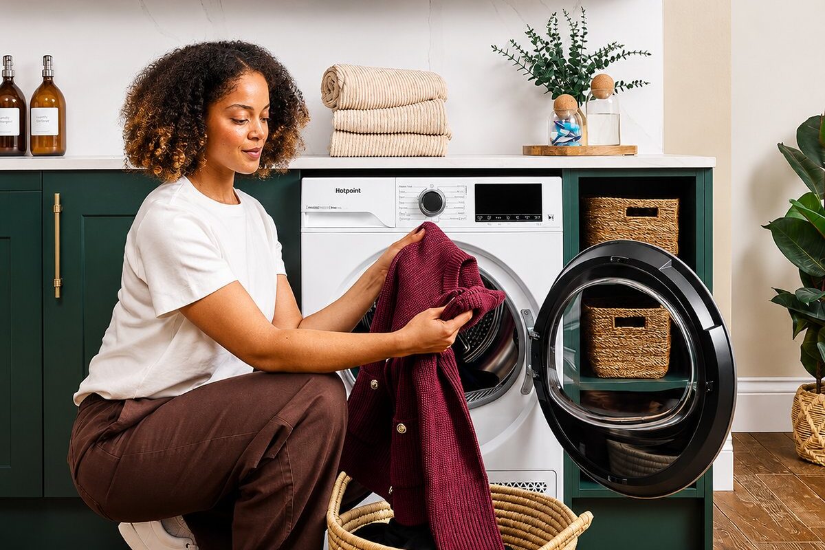 This Hotpoint tumble dryer effectively drops to £219 thanks to a £300 cashback deal (aff)