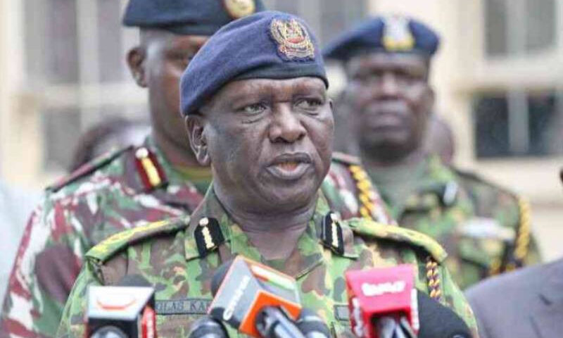 IG Kanja orders police changes after Ruto security breach