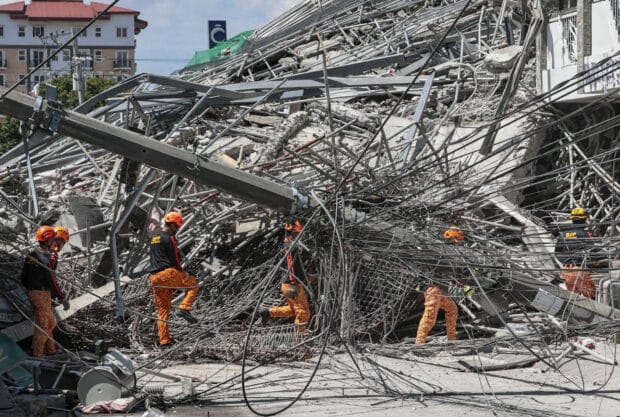 DILG probes cause of Angeles City building collapse